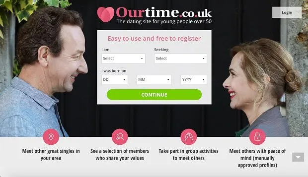 OurTime UK Review (2024) - 50+ Dating Site - Your Free Trial!